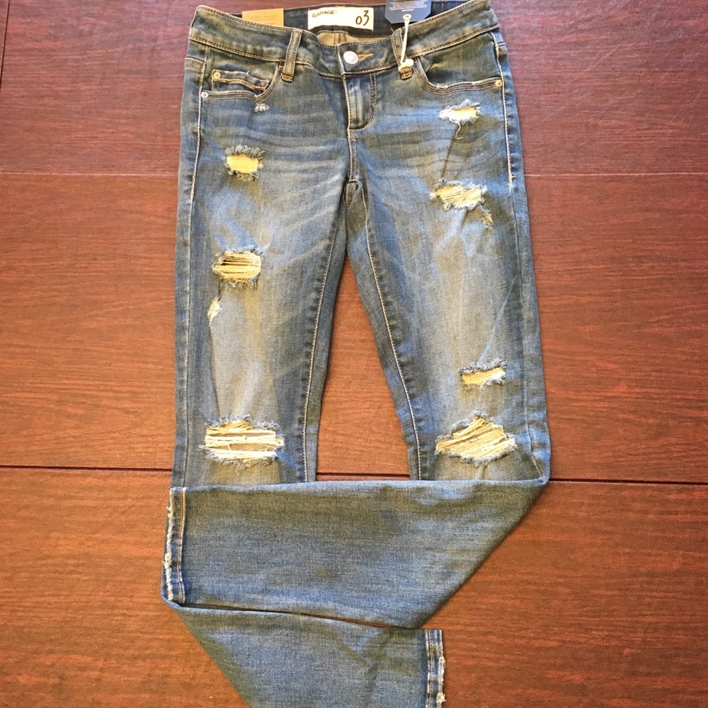 “Garage” low waist jegging Jeans